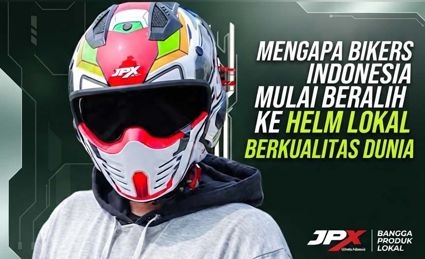Mengapa Bikers Indonesia Mulai Beralih ke Helm Lokal Berkualitas Dunia